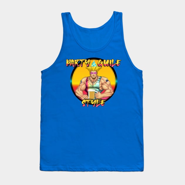 Party Guile Style Tank Top by HopNationUSA